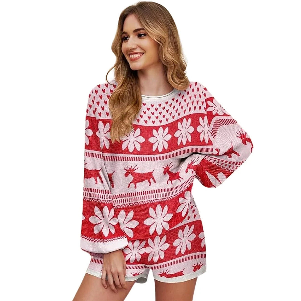 Kerst Pyjama Wit