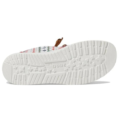 Kerst Schoenen – Gevoerde Instappers Dames met Noors Wintermotief (7)