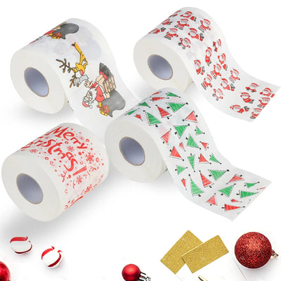 Kerst Toiletpapier – Grappig Bedrukt WC-Papier met Kerstprint (6)