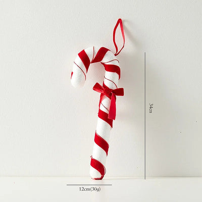 Kerst Zuurstok Decoratie Zuurstok 34 cm