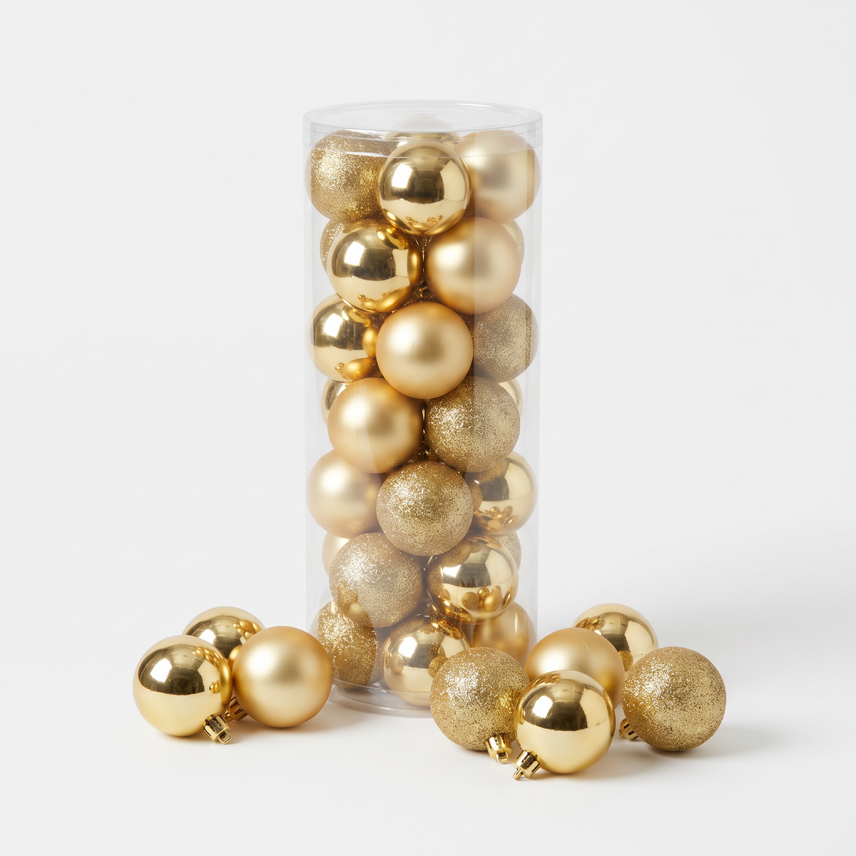 Kerstballen Set Goud