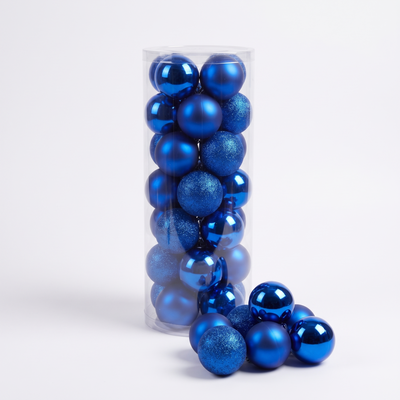 Kerstballen Set Blauw