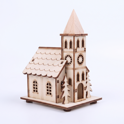 Kerstdorp Huisjes Kerkje