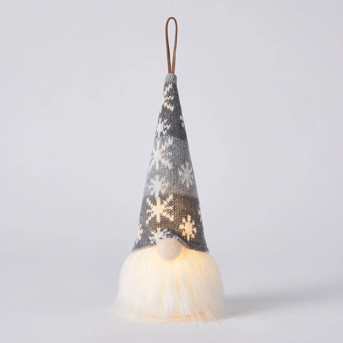 Kerstkabouter Hanger Grijs