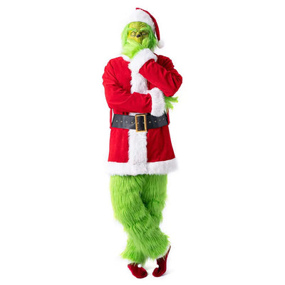 Kerstkostuum Groen Monster – Compleet Verkleedpak voor Volwassenen (2)