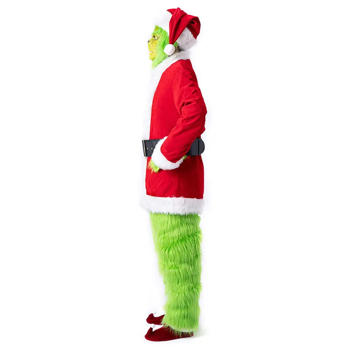 Kerstkostuum Groen Monster – Compleet Verkleedpak voor Volwassenen (3)