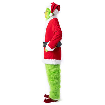 Kerstkostuum Groen Monster – Compleet Verkleedpak voor Volwassenen (3)