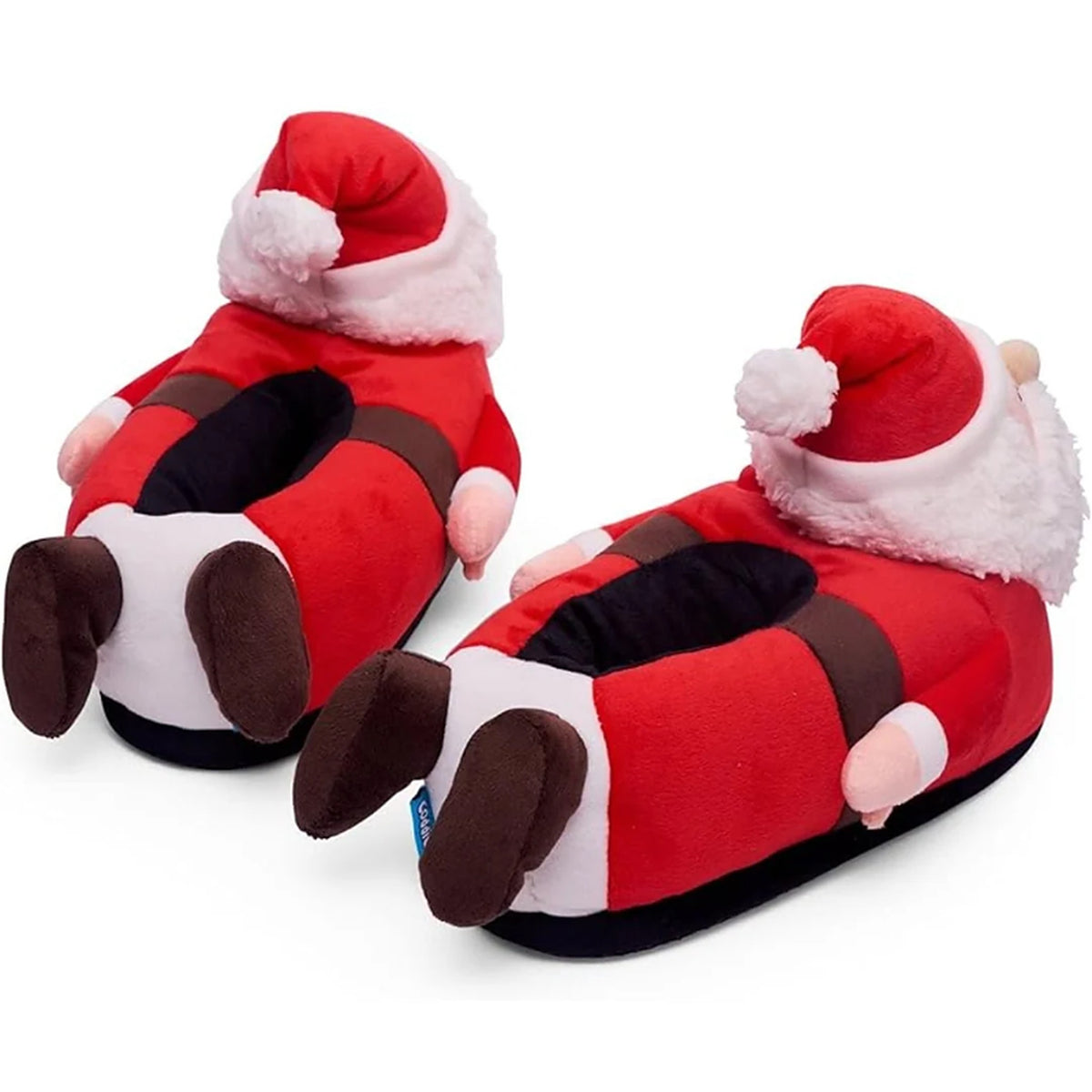 Kerstman Pantoffels – Pluche Sloffen in Vrolijk Kerstmandesign (3)