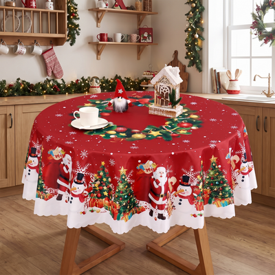 Kersttafelkleed Rond 150 cm