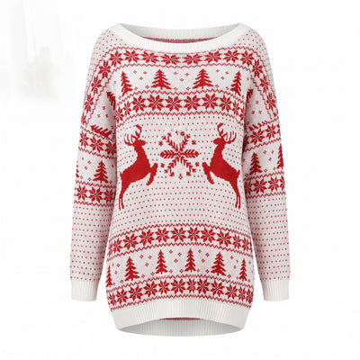 Kersttrui Dames Wit