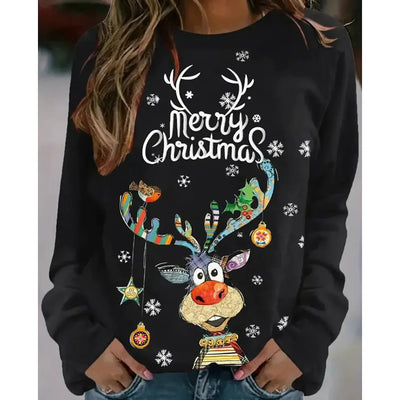 Kersttrui Dames Zwart