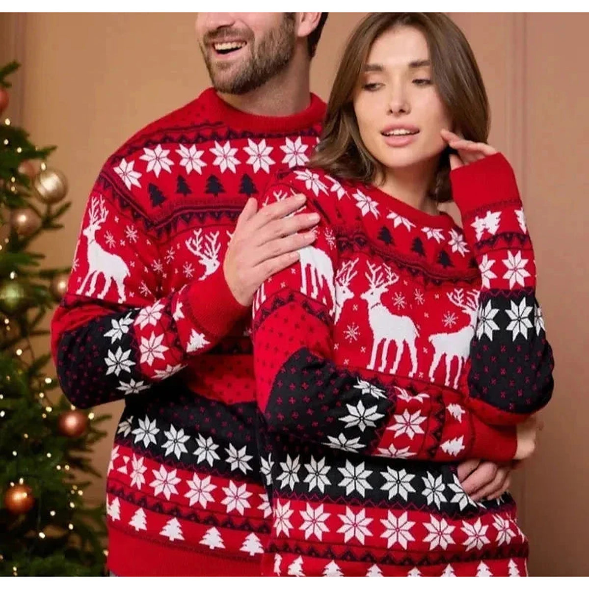 Kersttrui Rood Rendier