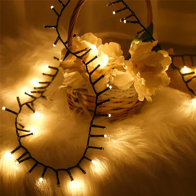 Kerstverlichting Buiten – Clusterverlichting Warm Wit met 8 Standen (7)