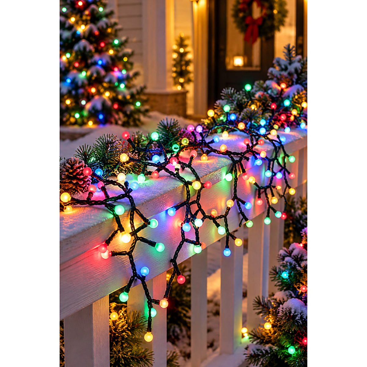 Kerstverlichting – Lichtsnoer met 300 LED's, 8 Functies en Timer (6)