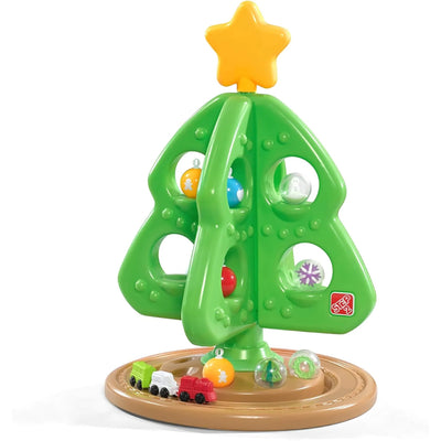 Kinderkerstboom - Interactieve Speelboom met 12 Ornamenten en Treintje