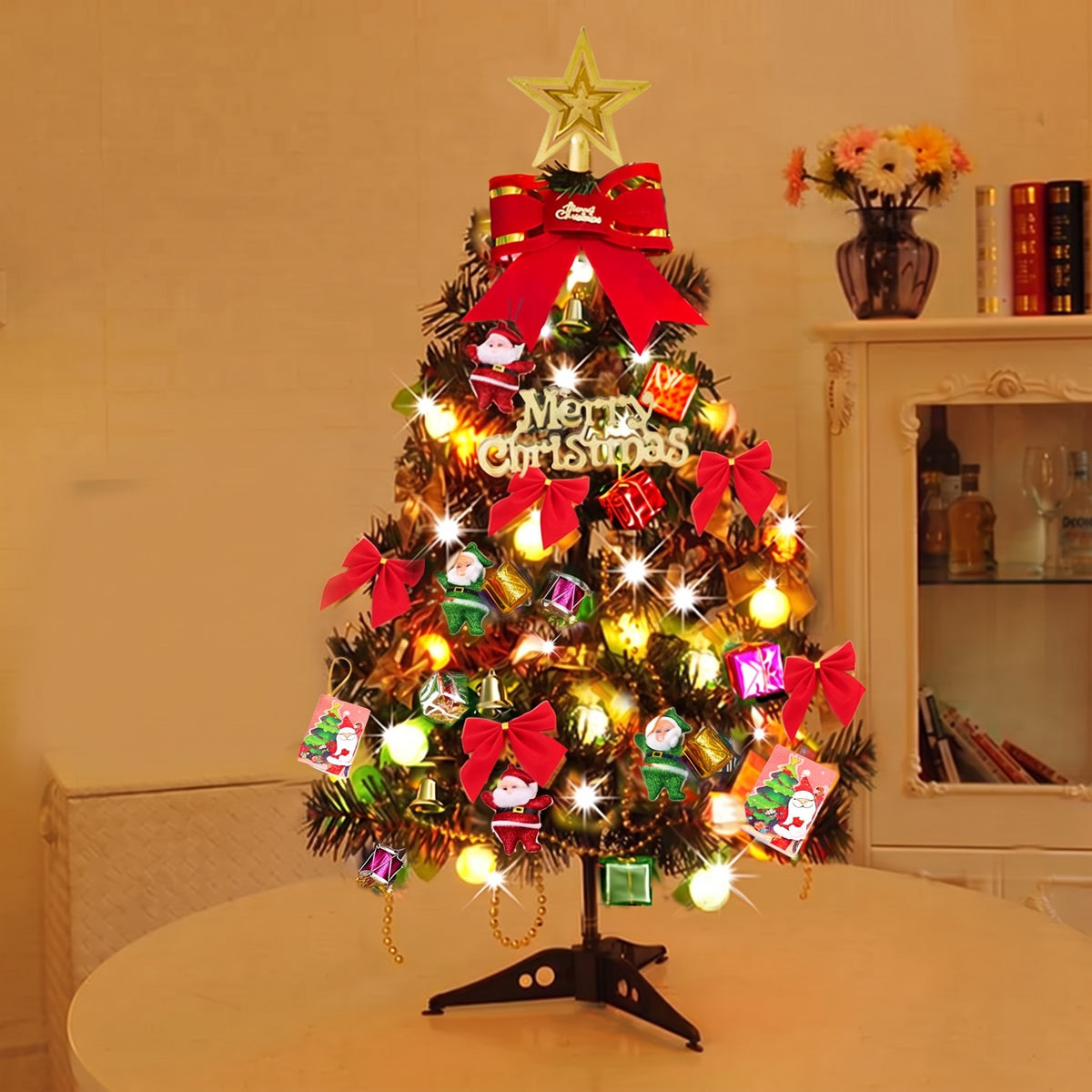 Kleine Kerstboom met Verlichting 60 cm