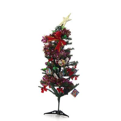 Kunstkerstboom met Verlichting - Inclusief LED's en Versiering, 60 of 150 cm