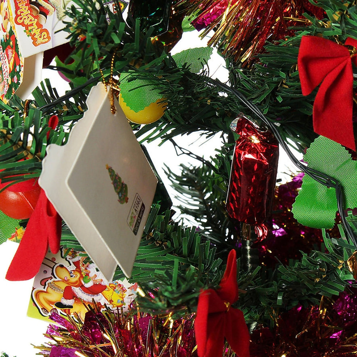 Kunstkerstboom met Verlichting – Inclusief LED's en Versiering, 60 of 150 cm (7)