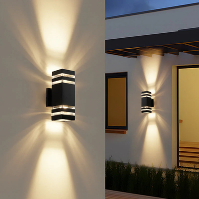 Applique murale LED d'extérieur - Luminaire extérieur moderne avec éclairage haut et bas