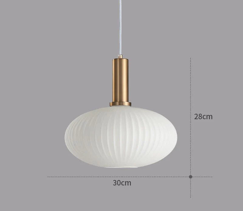 Hanglamp - Retro Glazen Designlamp - Luméa