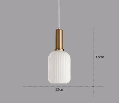 Hanglamp - Retro Glazen Designlamp - Luméa