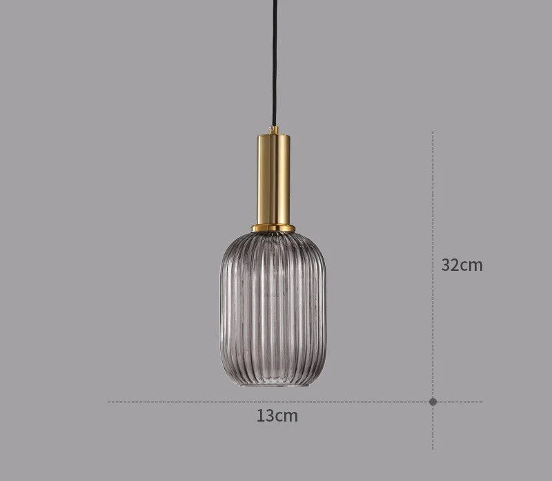 Hanglamp - Retro Glazen Designlamp - Luméa