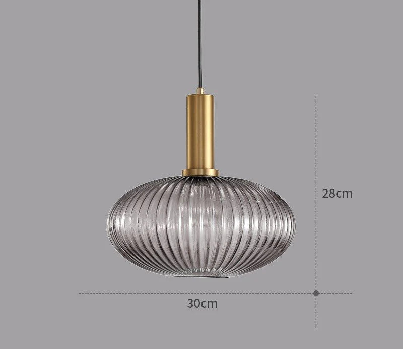 Hanglamp - Retro Glazen Designlamp - Luméa
