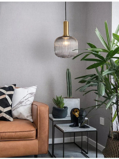 Hanglamp - Retro Glazen Designlamp - Luméa
