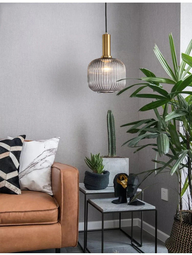 Hanglamp - Retro Glazen Designlamp - Luméa
