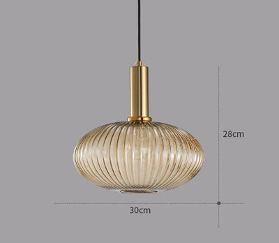 Hanglamp - Retro Glazen Designlamp - Luméa