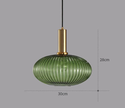 Hanglamp - Retro Glazen Designlamp - Luméa