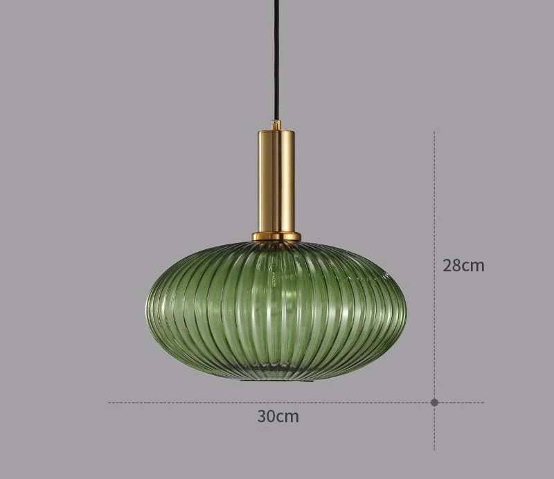 Hanglamp - Retro Glazen Designlamp - Luméa