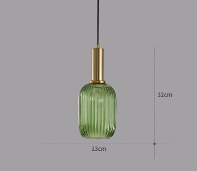Hanglamp - Retro Glazen Designlamp - Luméa