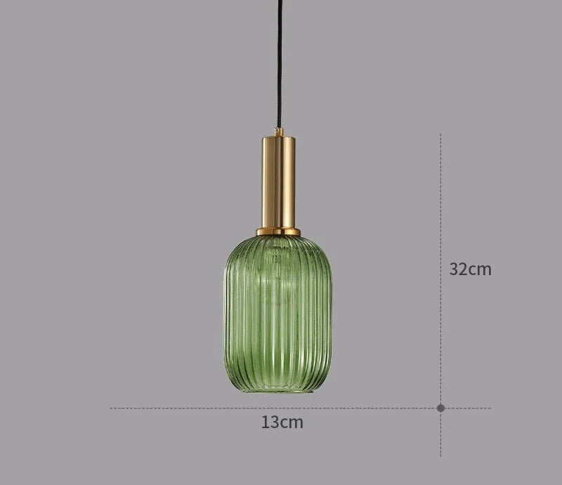 Hanglamp - Retro Glazen Designlamp - Luméa