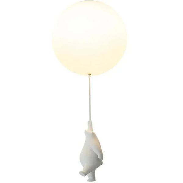 LumoBear - Ceiling Lamp - Playful Children's Lamp with Bear and Balloon