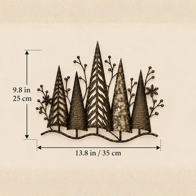Afmetingen van de wanddecoratie: 35 x 25 cm