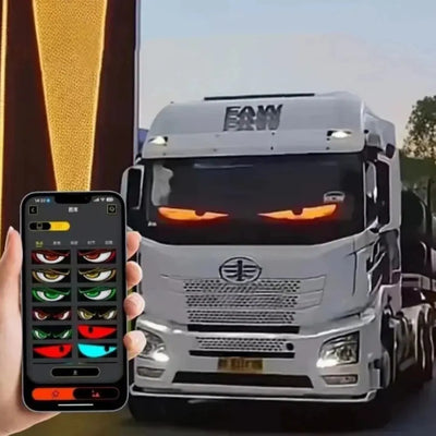 Écran LED - Affichage de voiture flexible avec contrôle par application