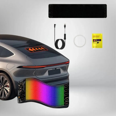 Écran LED - Affichage de voiture flexible avec contrôle par application