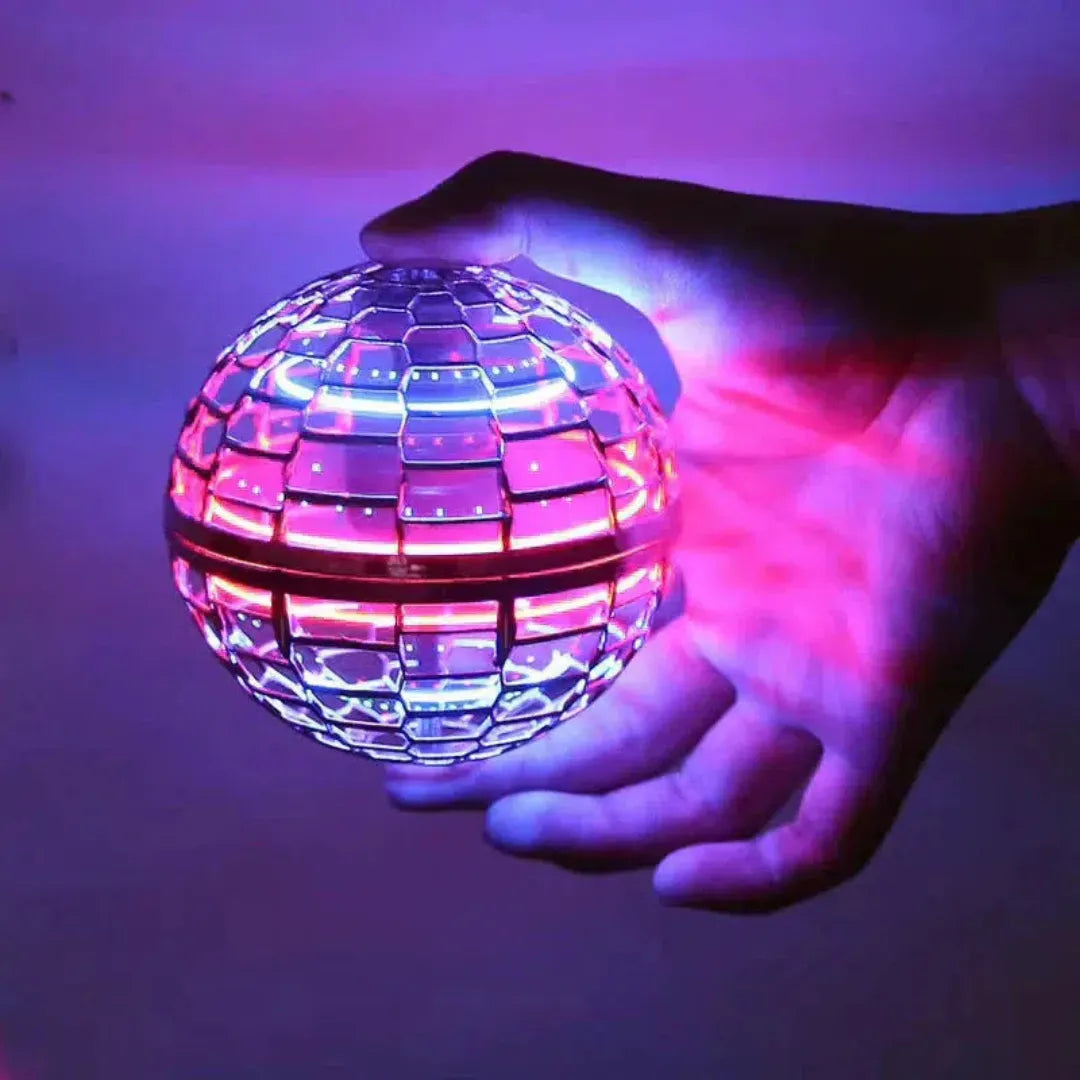 SkyGlide - Balle Volante LED Jouet Flottant Interactif