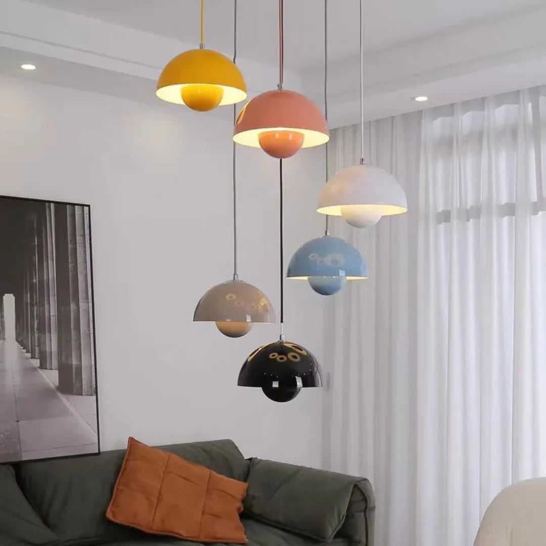 Lumivara - Suspension - Design Scandinave avec Éclairage LED Chaud