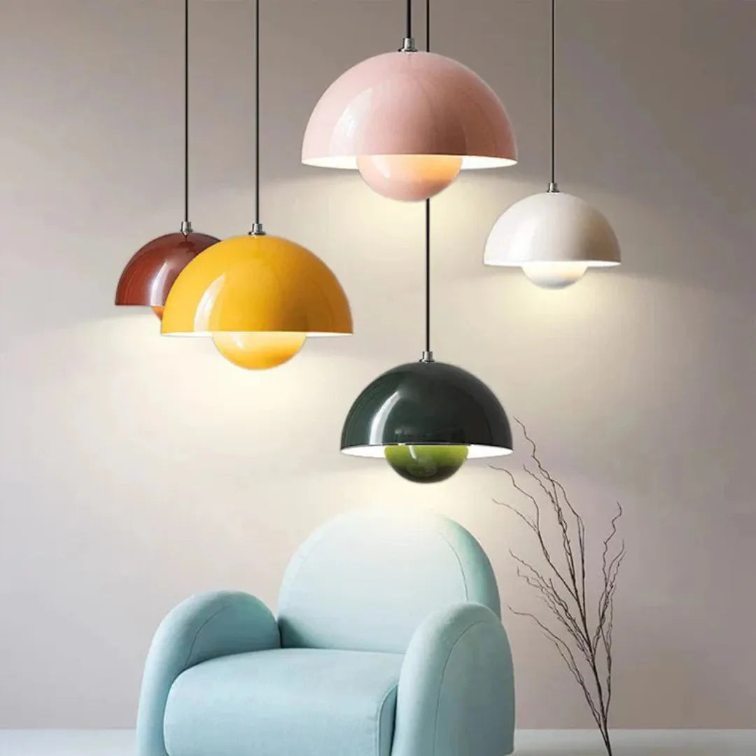 Lumivara - Suspension - Design Scandinave avec Éclairage LED Chaud