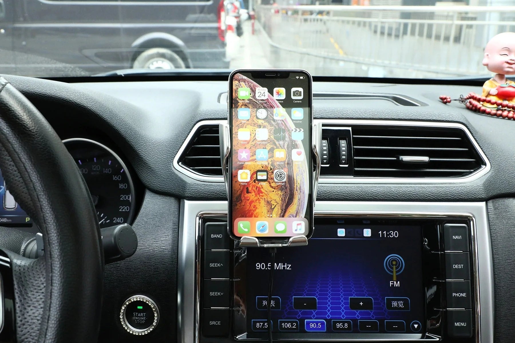 Telefoonhouder - Automatisch Draadloos Opladen - DriveSync