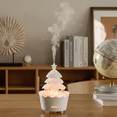 Luchtbevochtiger Kerstboom – Aroma Diffuser met LED Licht (3)