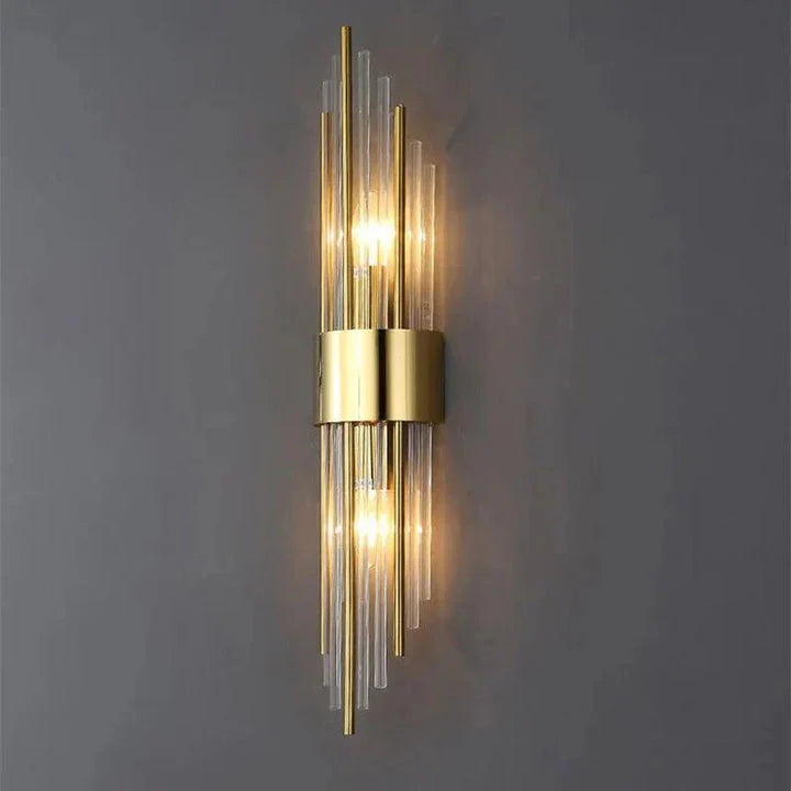 Wandlamp - Luxe Kristal LED Verlichting - LuminaGlow