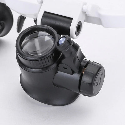 Vergrootglas Bril - LED Bril met Sterke Vergroting - FocusVision