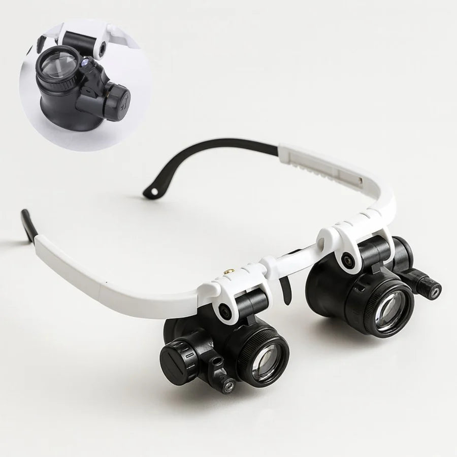 Vergrootglas Bril - LED Bril met Sterke Vergroting - FocusVision