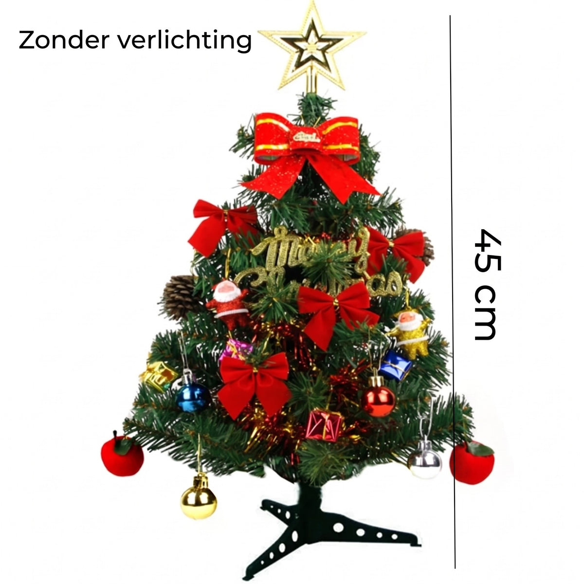 Mini Kerstboom 45 cm - Zonder Verlichting