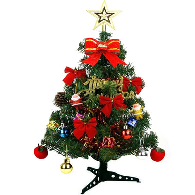 Mini Kerstboom – Versierd Tafelmodel van 30 of 45 cm met Optionele Verlichting (6)