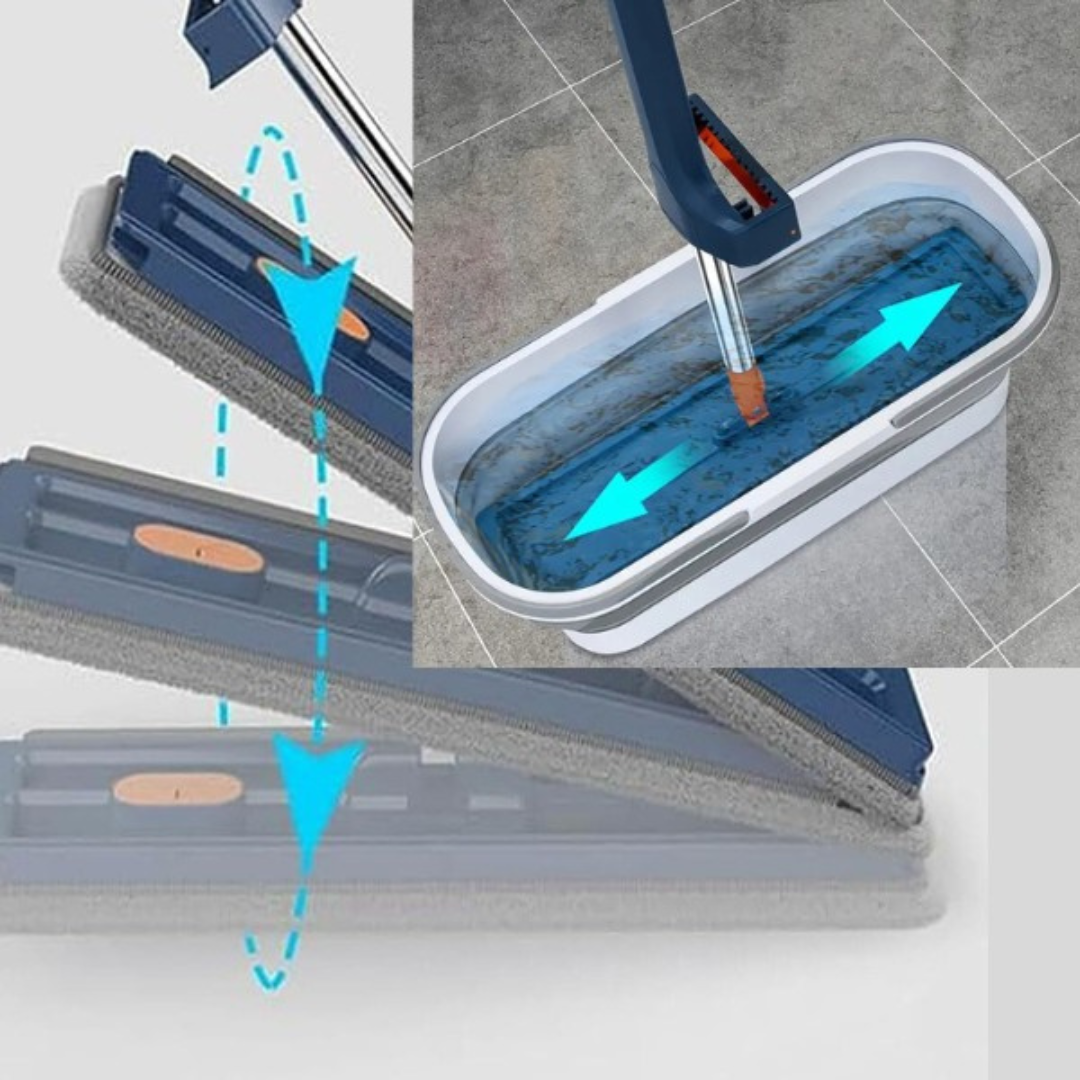 Dweil - Zelfuitwringende 360° Vloerreiniger voor Grondige Schoonmaak