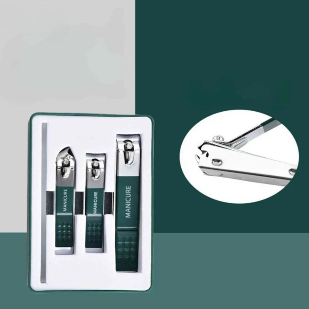 Clipora - Kit manucure complet avec design anti-éclaboussures